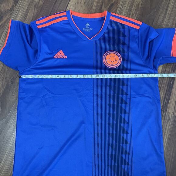Adidas Colombia 2018 World Cup Away Soccer Football Futbol Jersey Men's XL - Picture 6 of 8